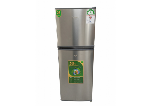Syinix 138L Double Door Refrigerator – 110W Energy Efficient Fridge