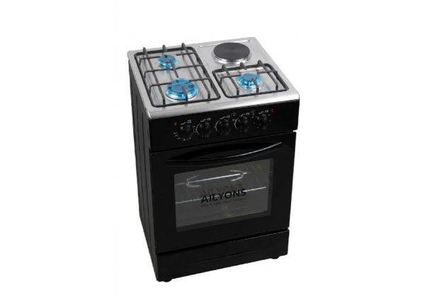 Ailyons cooker Ailyons 60×60 Cooker – Gas & Electric Multi-Function Kitchen Cooker with Oven