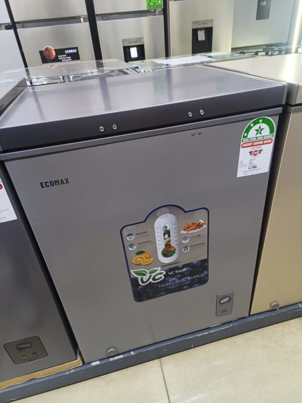 Ecomax 169L Freezer – 120W Energy Efficient Deep Freezer