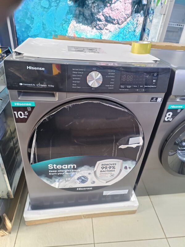 Hisense 10.5KG Front Load Washer Dryer – Smart Energy Efficient Washing Machine
