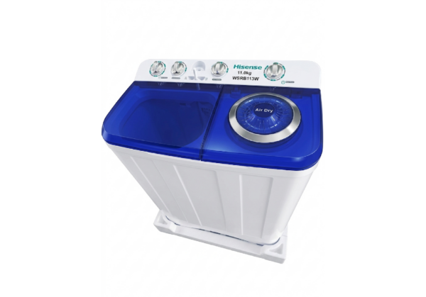 Hisense 11KG Twin Tub Washing Machine – Semi Automatic High Capacity Washer