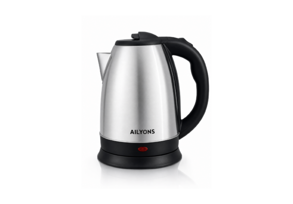 Ailyons small Materials-08 Ailyons Electric Kettle – Fast Boiling Stainless Steel Water Kettle