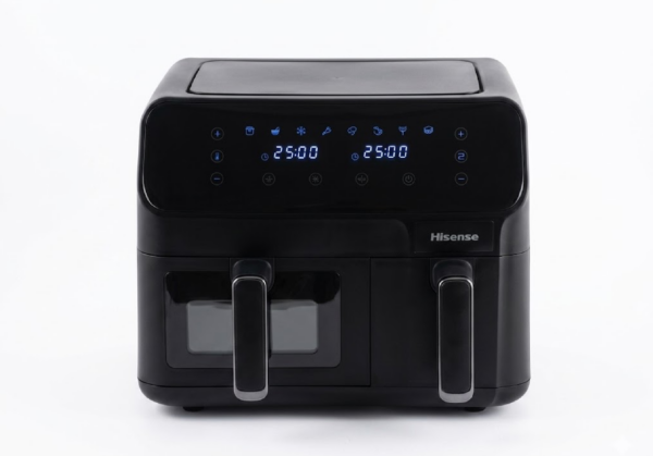 Hisense Airfryer Hisense Double Air Fryer – Dual Basket Digital Oil-Free Cooker