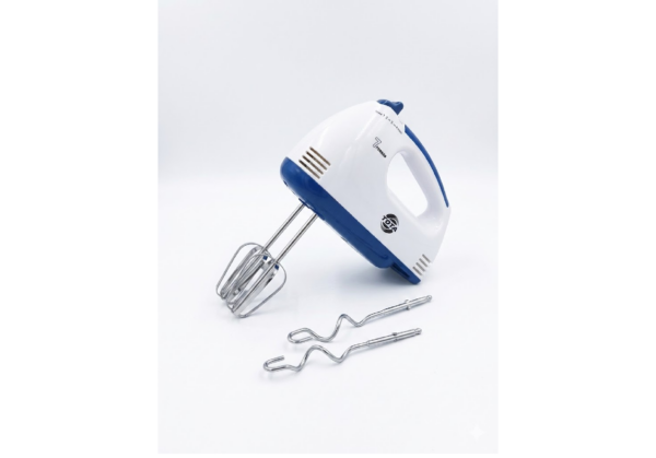 Aifike Electric Hand Mixer – 5-Speed Kitchen Handheld Mixer with Beaters & Dough Hooks
